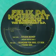 2 x 12inch Vinyl Single - Felix Da Housecat - The Remains Of The Conspiracy E.P. - Turquoise Marbled