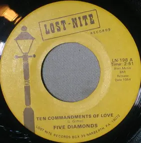 The Five Diamonds - Ten Commandments Of Love