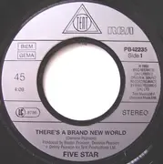 7inch Vinyl Single - Five Star - There's  A Brand New World