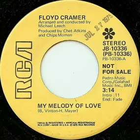 Floyd Cramer - My Melody Of Love