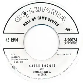 Frankie Carle - Carle Boogie / Sunrise Serenade
