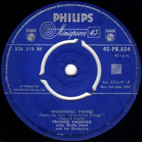 frankie vaughan - Wonderful Things / Judy