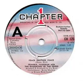 frankie vaughan - Peace Brother Peace