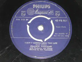 frankie vaughan - Walkin' Tall / I Ain't Gonna Lead This Life