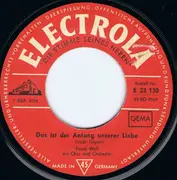 7inch Vinyl Single - Frank Wolf - Lieben Kann Man Nur Zu Zwei'n / Das Ist Der Anfang Unserer Liebe