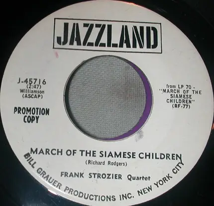 Frank Strozier Sextet - Long Night / March Of The Siamese Children