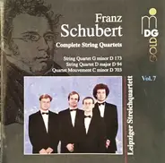 Schubert / Leipziger Streichquartett - Complete String Quartets Vol. 7