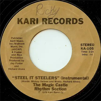 Freddie Waters - Steel It Steelers