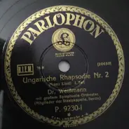 Frieder Weissmann - Ungarische Rhapsodie Nr. 2