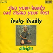 7inch Vinyl Single - Funky Family - Clap Your Hands And Stamp Your Feet