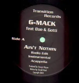 G-Mack - Ain't Nothin