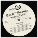 12inch Vinyl Single - G.A.B featuring Freeway - Moment Of Truth