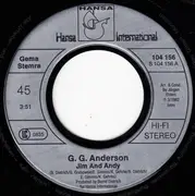 7'' - G.G. Anderson - Jim And Andy