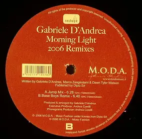 Gabriele D'Andrea - Morning Light (2006 Remixes)