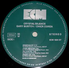 Gary Burton - Crystal Silence