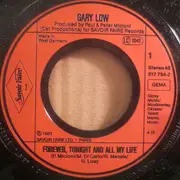 7inch Vinyl Single - Gary Low - Forever, Tonight And All My Life