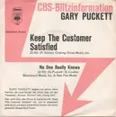 7inch Vinyl Single - Gary Puckett - Keep The Customer Satisfied