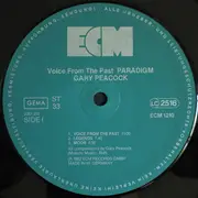 LP - Gary Peacock - Voice From The Past - PARADIGM