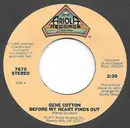 7inch Vinyl Single - Gene Cotton - Before My Heart Finds Out / Like A Sunday In Salem