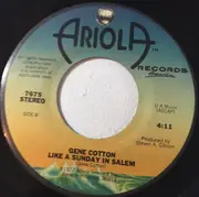 7inch Vinyl Single - Gene Cotton - Before My Heart Finds Out / Like A Sunday In Salem