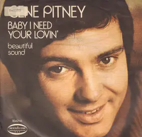 Gene Pitney - Baby, I Need Your Lovin'