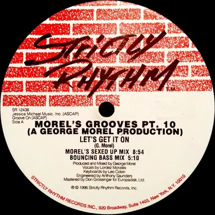 George Morel - Morel's Grooves Pt. 10