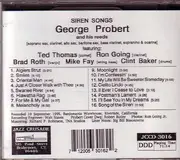 CD - George Probert - Siren Songs