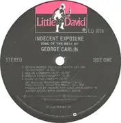 LP - George Carlin - Indecent Exposure: Some Of The Best Of George Carlin