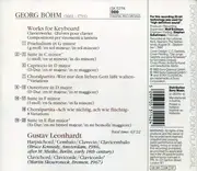 CD - Georg Böhm , Gustav Leonhardt - Keyboard Works (Ouverture, Suites, Capriccio)