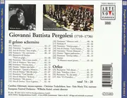 CD - Giovanni Battista Pergolesi , European Festival Orchestra , Wilhelm Keitel - Il Geloso Schernito / Orfeo