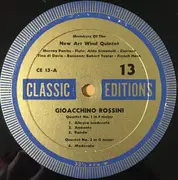 LP - Rossini - The Quartets Of Rossini Volume 1 - No.1 In F / No. 2 In G / No.3 In Bb