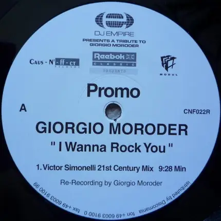 Giorgio Moroder - I Wanna Rock You