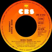 7inch Vinyl Single - Goombay Dance Band - Seven Tears