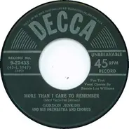 Gordon Jenkins And His Orchestra , Gordon Jenkins and his Orchestra and Chorus - Sally Doesn't Care / More Than I Care To Remember
