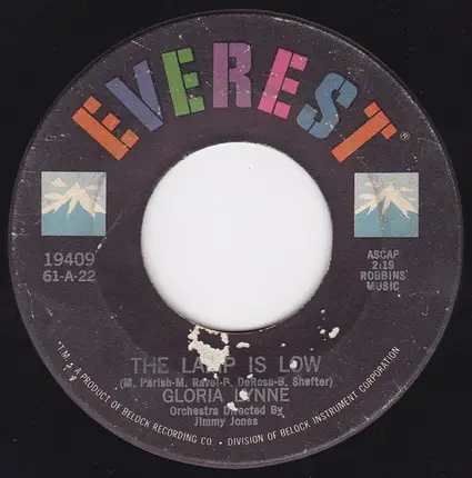 Gloria Lynne - He Needs Me / The Lamp Is Low