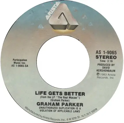 Graham Parker - Life Gets Better