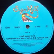 12inch Vinyl Single - Grandmaster Melle Mel & T - Step Off/Pump Me UP - W/FURIOUS FIVE