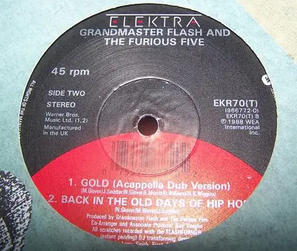 Grandmaster Flash & The Furious Five - Gold