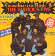 12inch Vinyl Single - Grandmaster Flash & The Furious Five - It's Nasty (Genius Of Love)