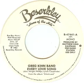Greg Kihn - Every Love Song