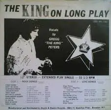 Gregg "The King" Peters - 'The King' On Long Play