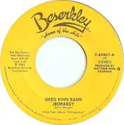 7'' - Greg Kihn Band - Jeopardy