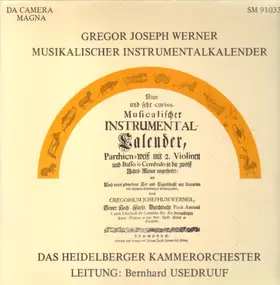 Gregor Joseph Werner - Musikalischer Instrumentalkalender