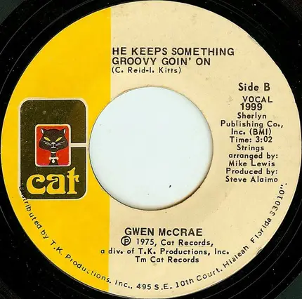 Gwen McCrae - Love Insurance / He Keeps Something Groovy Goin' On