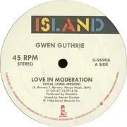 12'' - Gwen Guthrie - Love In Moderation