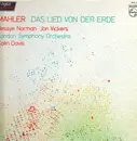 LP - Gustav Mahler - Sir Colin Davis - Jon Vickers - Jessye Norman - Mahler Das Lied Von Der Erde