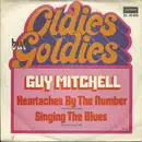 7inch Vinyl Single - Guy Mitchell - Heartaches By The Number / Singing The Blues