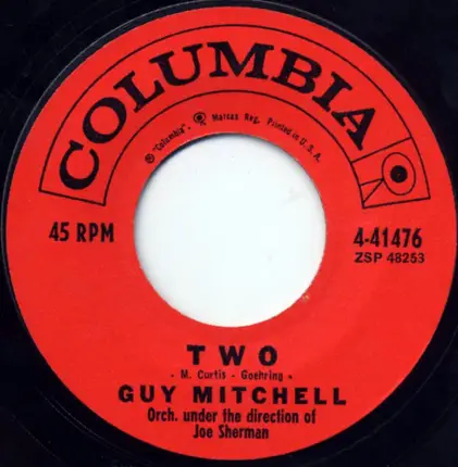 Guy Mitchell - Heartaches By The Number