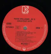 LP - Hank Williams Jr. - Hank Williams, Jr.'s Greatest Hits