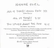 CD Single - Hanne Boel - All It Takes